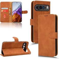 Mobile Phone Accessories GANGXUN Flip Case for Pixel 9 Pro XL Leather