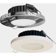 Skrivebordslamper Spotlights Casolux Rikke Plast Hvid 3000K 10-32V 72mm Spotlight