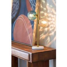 Red Table Lamps Home ESPRIT Desk Silver 40 W 220 V Table Lamp