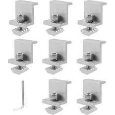 Solar Panels Sodial Solar Panel Mounting Brackets 8pcs Aluminum