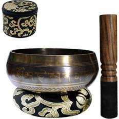 Gongs Tlily Tibetan Singing Bowl Set Dual-End Stroker