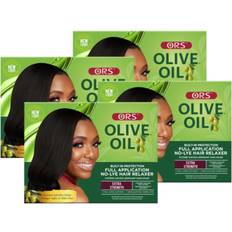 Hair Relaxers ORS Olive Oil Built-In Protection No-Lye Hair Relaxer Pack 4