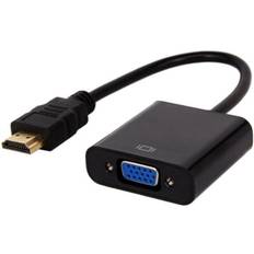 HDMI to VGA Female Adapter Cable