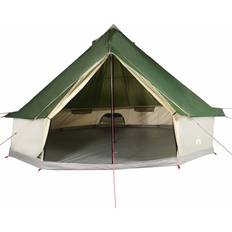 vidaXL Family Tent Tipi 6-Person Waterproof - Green