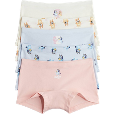 110/116 - Multifärgade Underkläder H&M Cotton Boxer Briefs 5-pack - Light Blue/Bluey (0783893089)