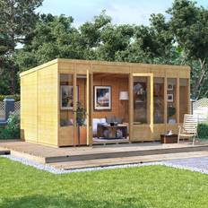 BillyOh Outbuildings BillyOh Bella Tongue and Groove Pent Summerhouse 14x8 (Building Area )