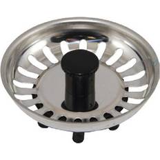 Valves Universal Textiles Sink Strainer Plug Basket with Fingers 8cm