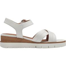 Tamaris Leather Sandal - White