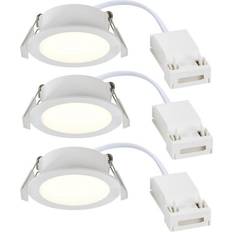 Nordlux Olea LED 2700K 4.4W Vit IP65 3-Pack Spotlight
