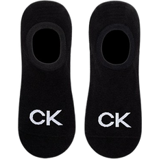 Calvin Klein Logo Invisible Socks 2-pack - Black