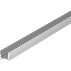 SLV Lyskæder & LED bånd SLV Grazia 20 Påbygningsprofil Standard Rillet 3m Alu LED bånd