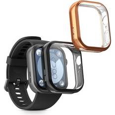 Huawei Watch GT 2 Wearables Kwmobile Set of 2 TPU Silicone Case Covers for Huawei Watch Fit 3