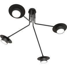 Belysning Mizu 4 Svart Taklampa GX53 230V Takplafond