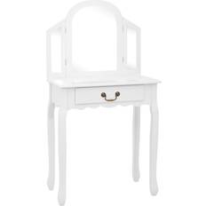 vidaXL 289334 White Dressing Table 36x65cm