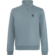 Quarter zip Belstaff Quarter Zip Sweatshirt - Blue Flint