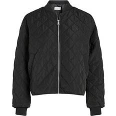 Calvin Klein Relaxed Quilted Bomber Jacket - Black