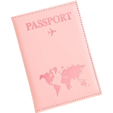Passport Covers Shein 1pc Matte Finish Pu Material Travel Passport Cover With World Map & Letter Print And Fixed Design Passport Holder Passport Case Passport Wallet Passport Bag For Holiday For Vacation Passport Pouch For Flight For Back To School For Men And Women Travel Essentials Travel Accessories