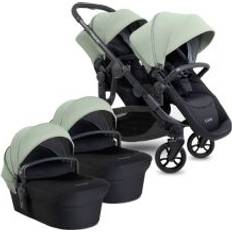 ICandy Pushchairs iCandy Orange 4 Twin Pushchair Bundle Pistachio