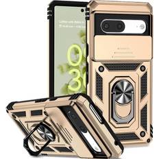 Mobile Phone Accessories GANGXUN Gold Case for Pixel 7 Magnetic Stand