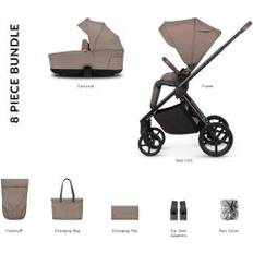 Claro 2 in 1 Pushchair Bundle Almond