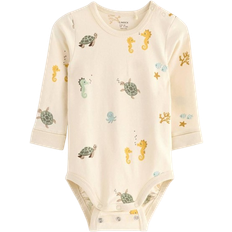 Lindex Long-Sleeved Bodysuit - Light Beige