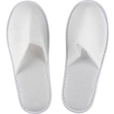 Hvid - Unisex Hjemmesko Abena Slippers hvid - 100stk
