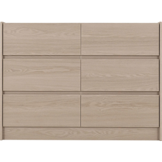 SECONIQUE Paris Beige Chest of Drawer 120x88cm