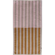 Mette Ditmer Disorder Guest Towel Pink, Brown (90x50cm)