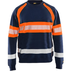 Blåkläder 3359 Hi-Vis Sweater - Navy Blue/Orange