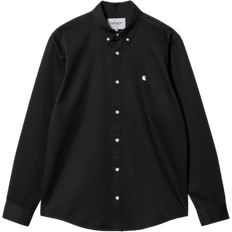 Carhartt WIP Herre Skjorter Carhartt WIP L/S Madison Shirt - Black/Wax