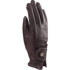 Shires Aubrion Estade Riding Gloves - Brown