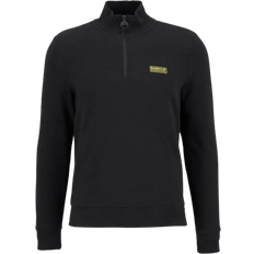 Barbour Essential Half Zip Sweatshirt - Classic Black