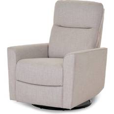 OBaby Savannah Swivel Glider Recliner Chair Oatmeal