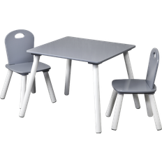 Kesper Children's Seating Set with 2 Chairs Grey