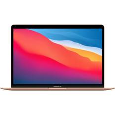 Apple M1 Laptops Apple MacBook Air, 13.3-inch, M1 Chip, 8-core CPU, 8-core GPU, 8GB Unified Memory, 512GB SSD Storage Gold