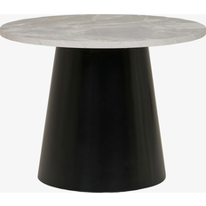 Marmor - Runde Sofaborde House Nordic Brito Gray/Black Sofabord 60cm