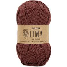 Drops Design Lima Unicolour Maroon 100m