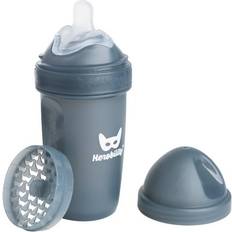 Herobility Double Anti-Colic Baby Bottle 240 ml Iron Blue