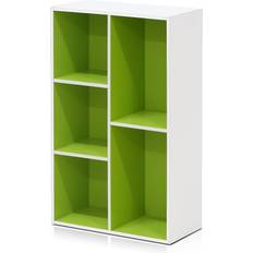 Furinno Luder 5 Cube White/Green Bokhylla 31.5cm