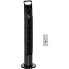 Homcom 78.5cm Oscillation Tower Fan Black