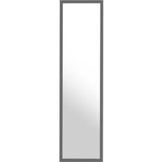 Premier Housewares Over Door Grey Wall Mirror 34x124cm