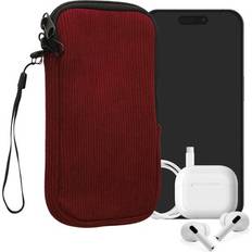 Pouches Kwmobile Universal Smartphone Sleeve Hand Strap Zip Closure
