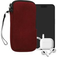 Pouches Kwmobile Universal Smartphone Sleeve Hand Strap Zip Closure