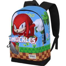 Sega Sonic The Hedgehog Knuckles Run Rucksack - Blau
