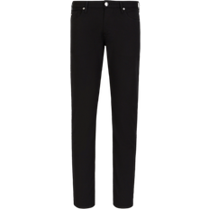 Emporio Armani Slim Fit Gabardine Jeans - Black