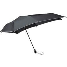 Senz Mini Foldable Umbrella - Pure Black Reflective