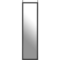 Premier Housewares Over Door Black Wall Mirror 34x124cm