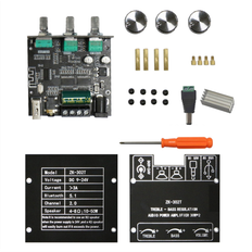 Amplifiers & Receivers Torribaly 302T Bluetooth Digital Power Module 2.0