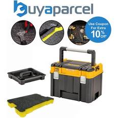Dewalt Tool Boxes Dewalt DWST83343-1 Storage Box Long Handle 50mm Foam