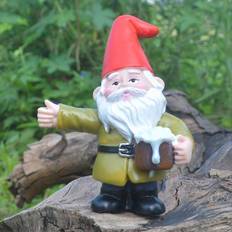 Garden & Outdoor Environment Kikidex Resin Beer Dwarf Sculpture Garden Decoration